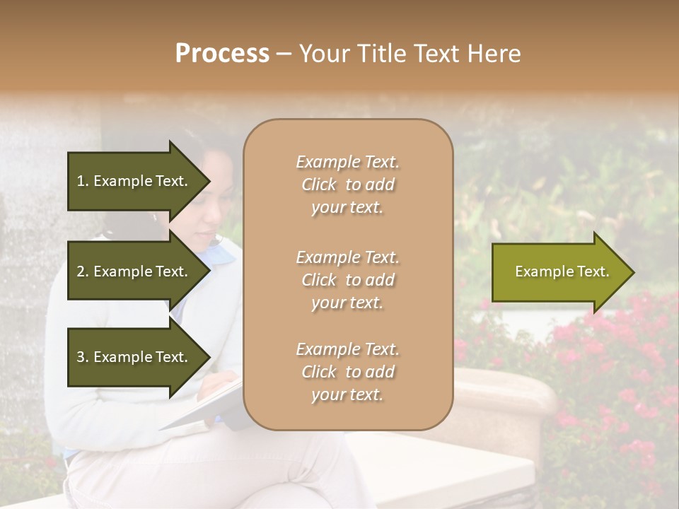 Bridge Pillar With Natural Blue Sky PowerPoint Template