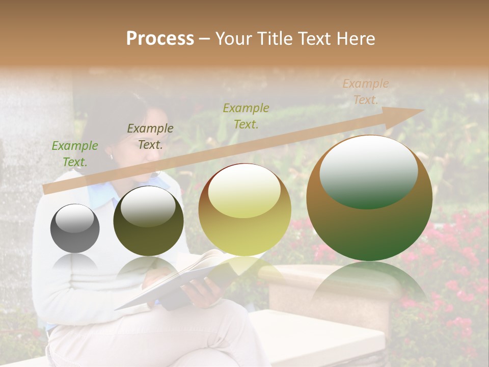 Bridge Pillar With Natural Blue Sky PowerPoint Template