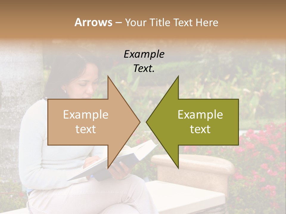 Bridge Pillar With Natural Blue Sky PowerPoint Template