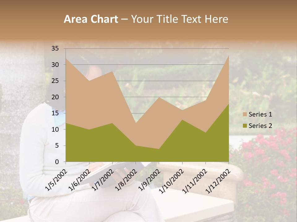 Bridge Pillar With Natural Blue Sky PowerPoint Template