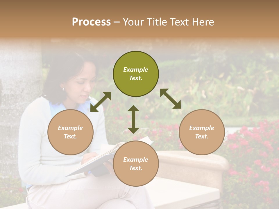 Bridge Pillar With Natural Blue Sky PowerPoint Template