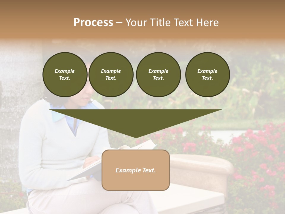 Bridge Pillar With Natural Blue Sky PowerPoint Template