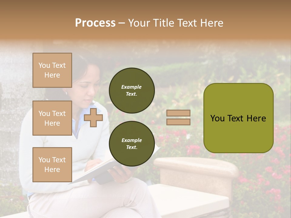 Bridge Pillar With Natural Blue Sky PowerPoint Template