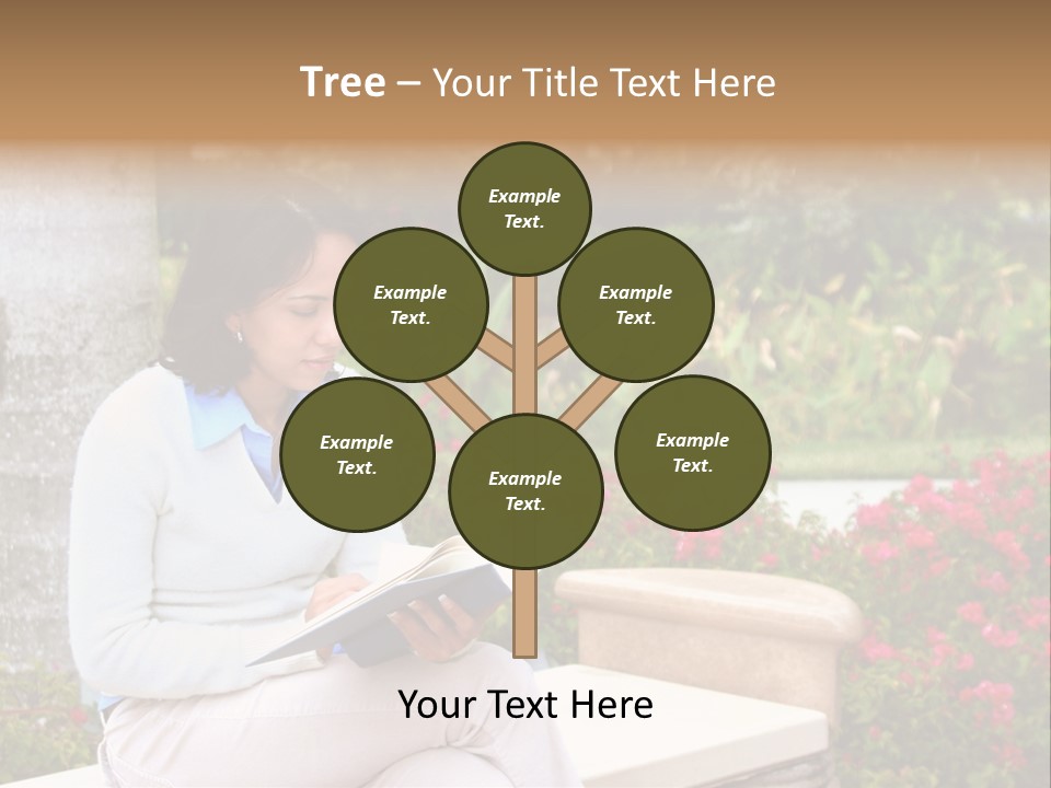 Bridge Pillar With Natural Blue Sky PowerPoint Template