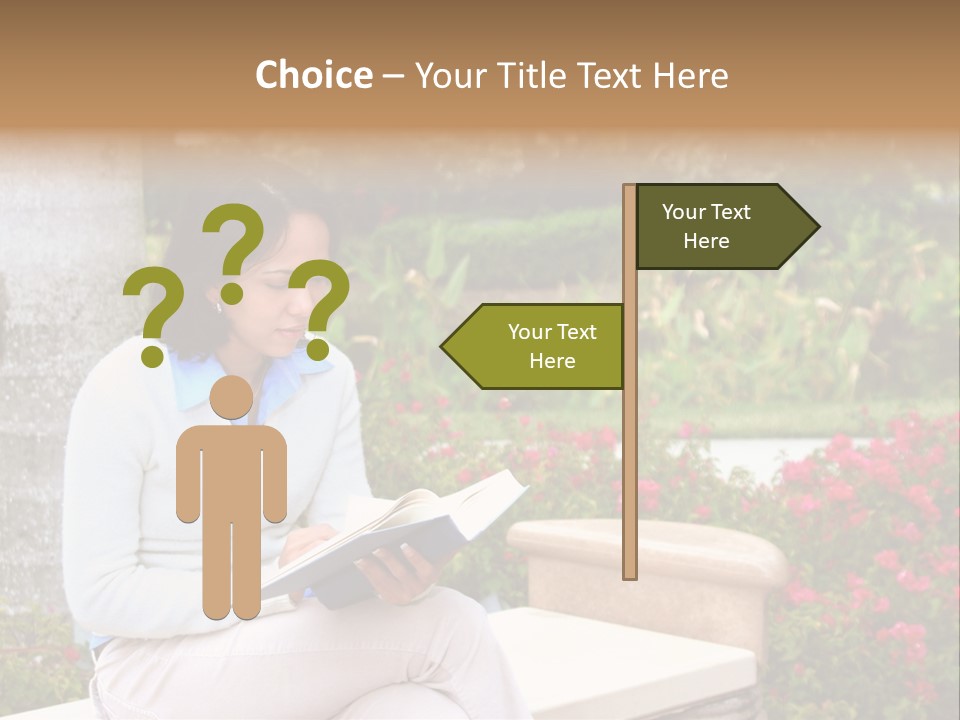 Bridge Pillar With Natural Blue Sky PowerPoint Template