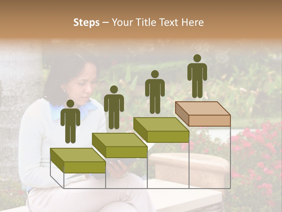 Bridge Pillar With Natural Blue Sky PowerPoint Template