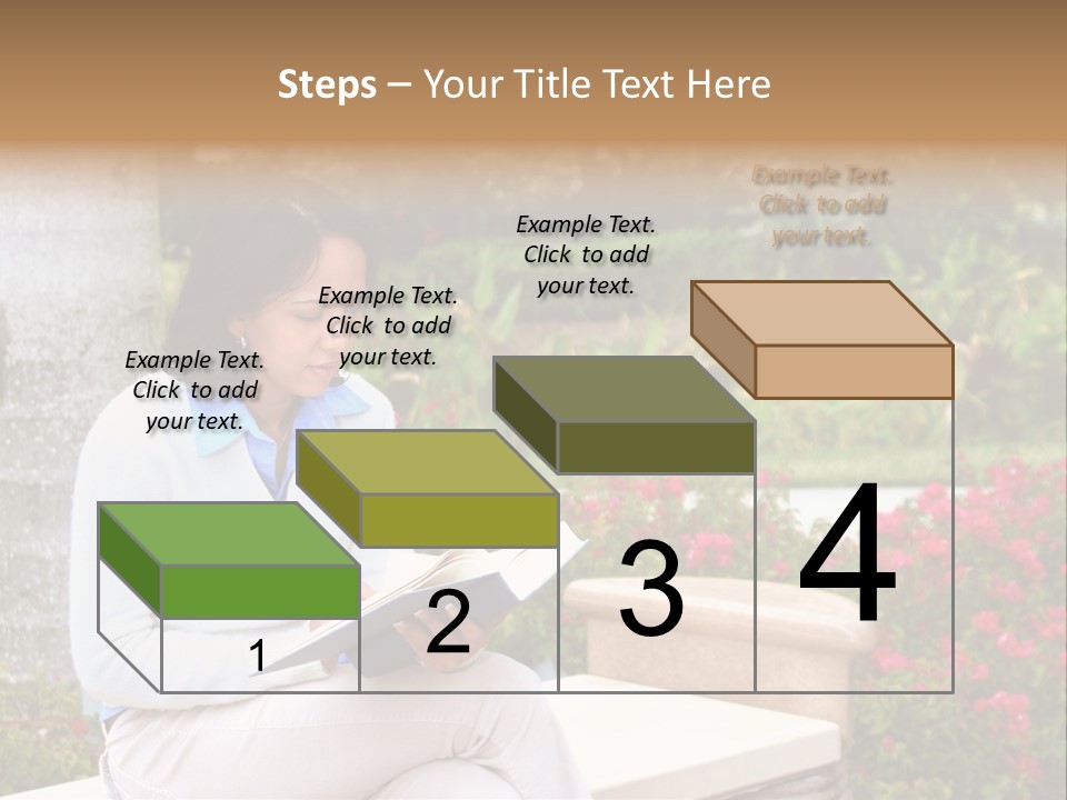 Bridge Pillar With Natural Blue Sky PowerPoint Template