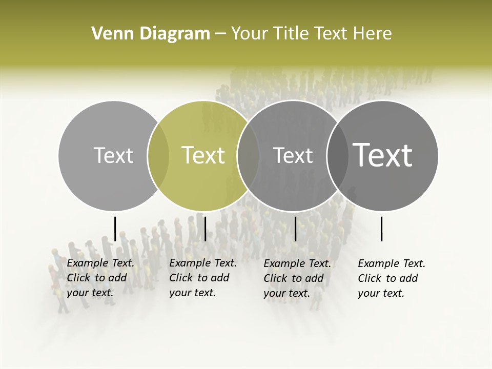 Arrow Of People PowerPoint Template