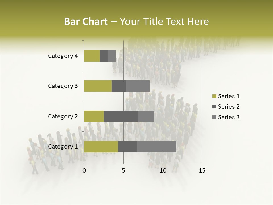 Arrow Of People PowerPoint Template