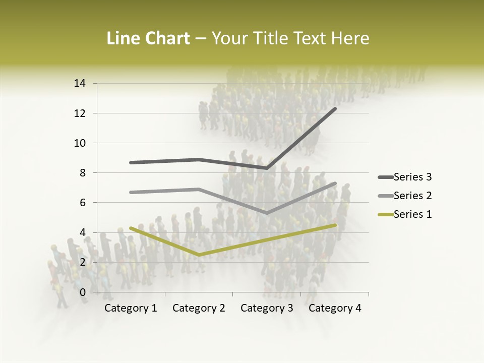 Arrow Of People PowerPoint Template