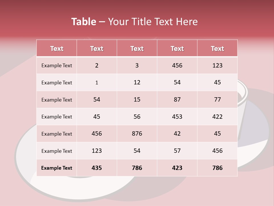 Cup Of Coffee With Saucer Stock Vector Illustration: PowerPoint Template