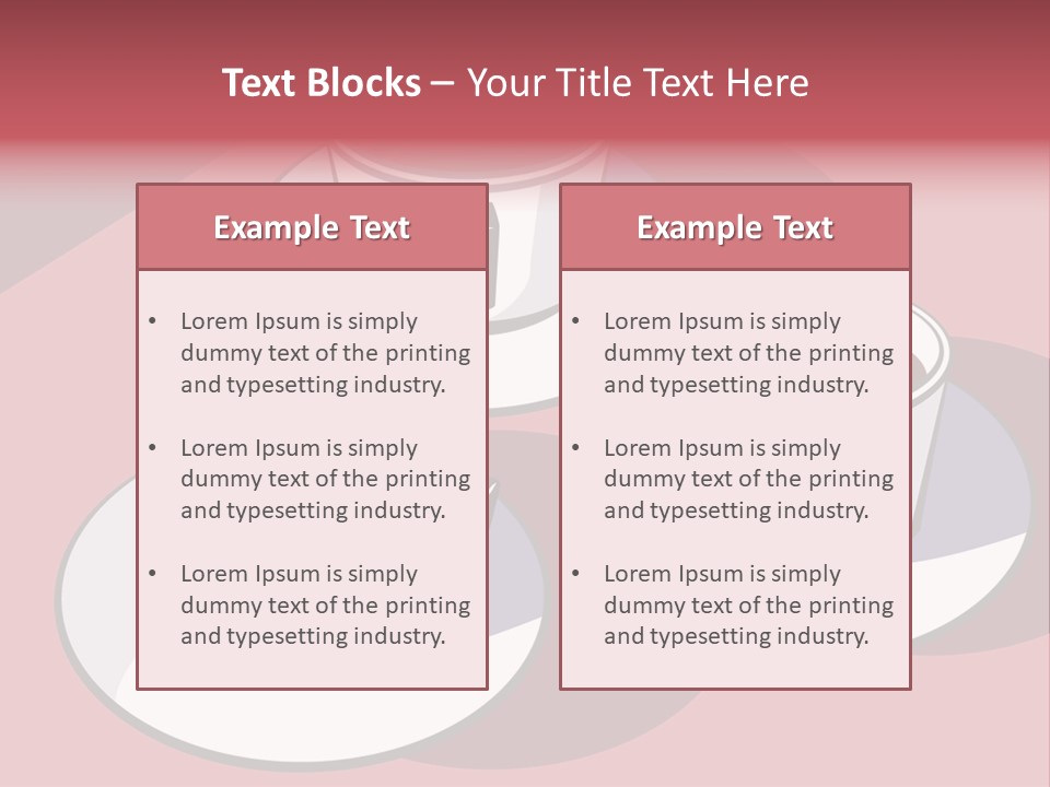 Cup Of Coffee With Saucer Stock Vector Illustration: PowerPoint Template