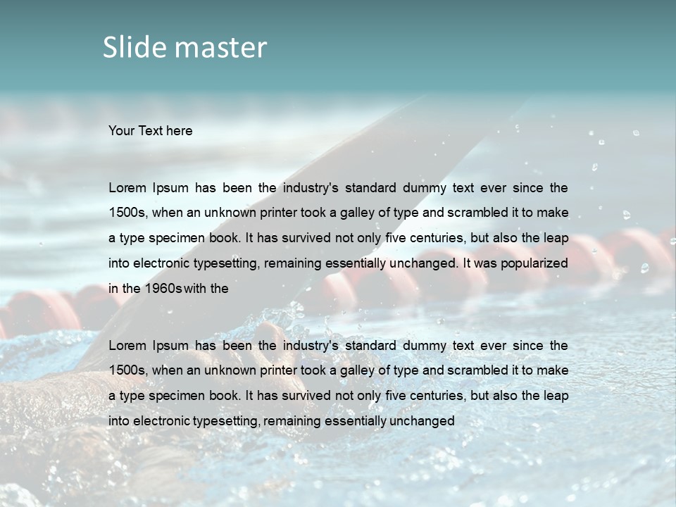 A Little Girl Learning From Her Teacher. PowerPoint Template