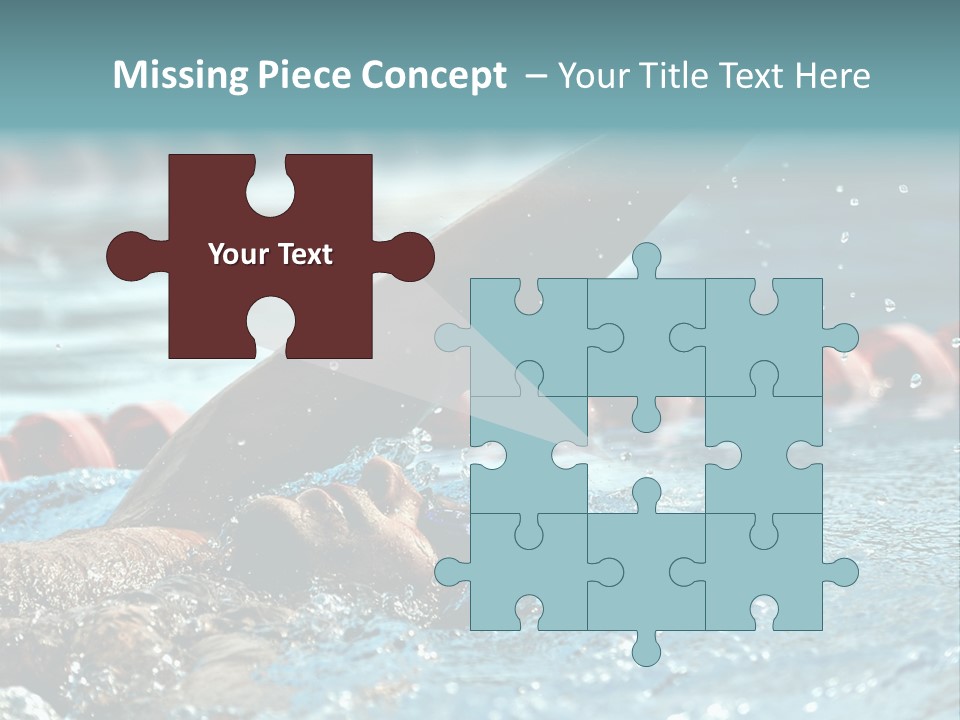 A Little Girl Learning From Her Teacher. PowerPoint Template