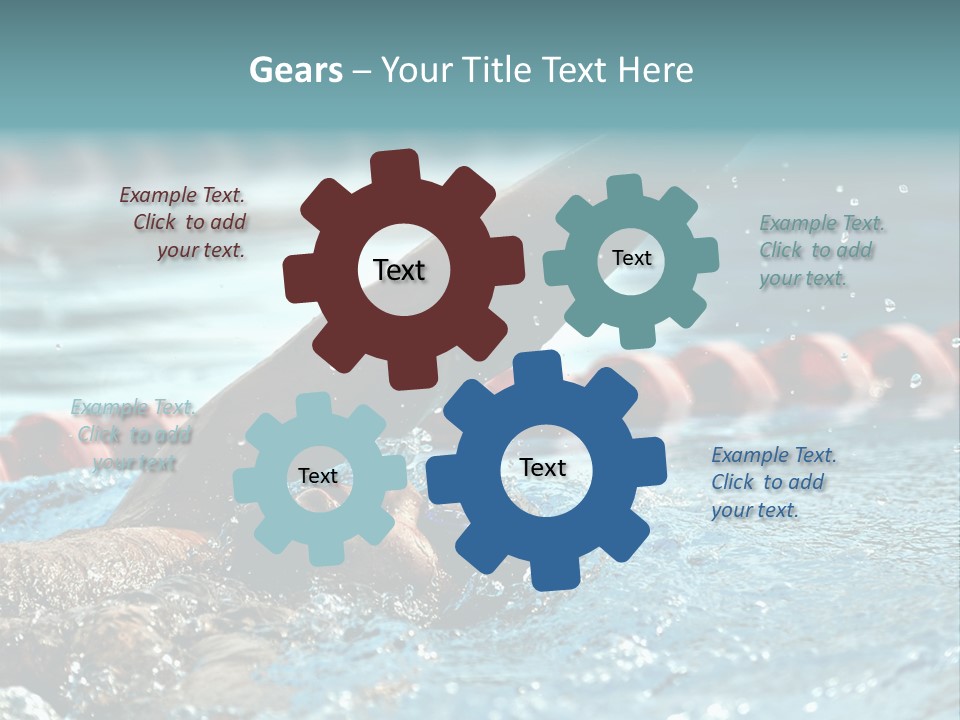 A Little Girl Learning From Her Teacher. PowerPoint Template