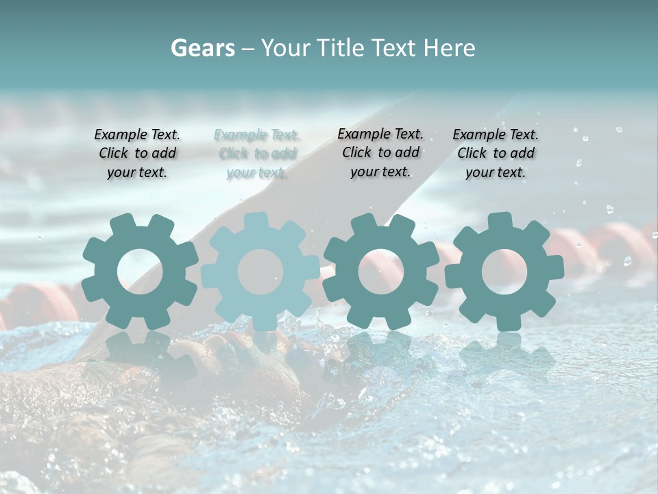 A Little Girl Learning From Her Teacher. PowerPoint Template