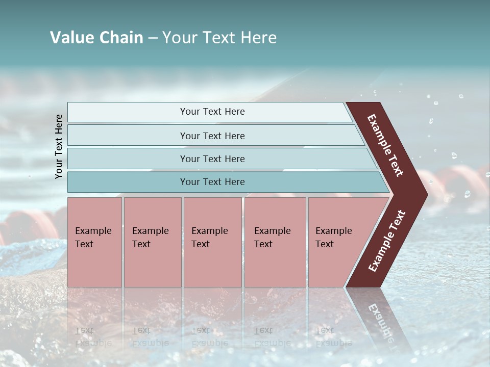 A Little Girl Learning From Her Teacher. PowerPoint Template