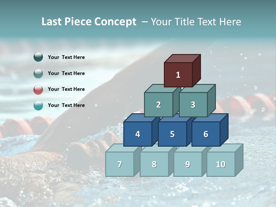 A Little Girl Learning From Her Teacher. PowerPoint Template