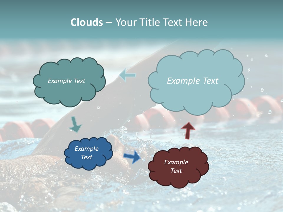 A Little Girl Learning From Her Teacher. PowerPoint Template