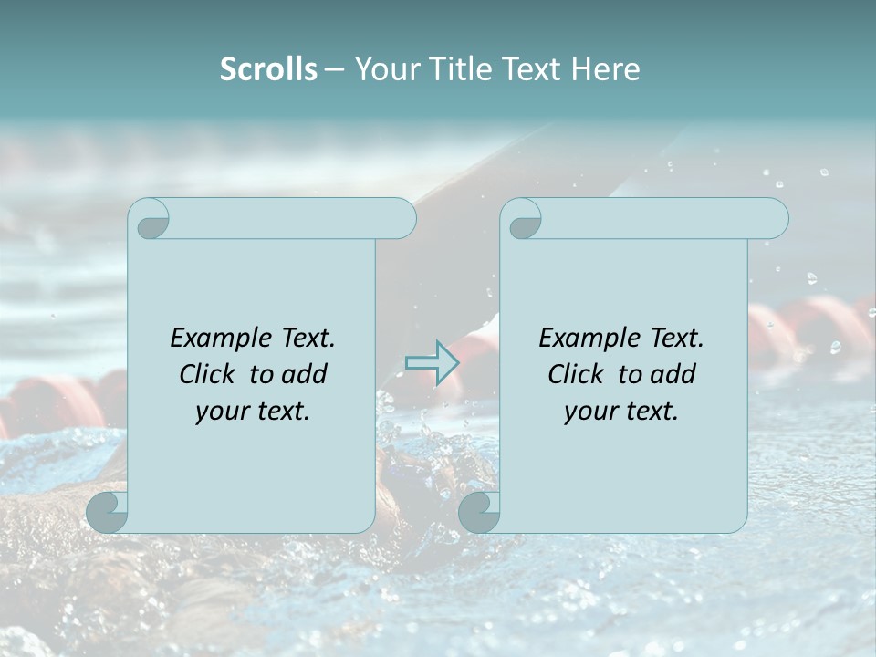 A Little Girl Learning From Her Teacher. PowerPoint Template