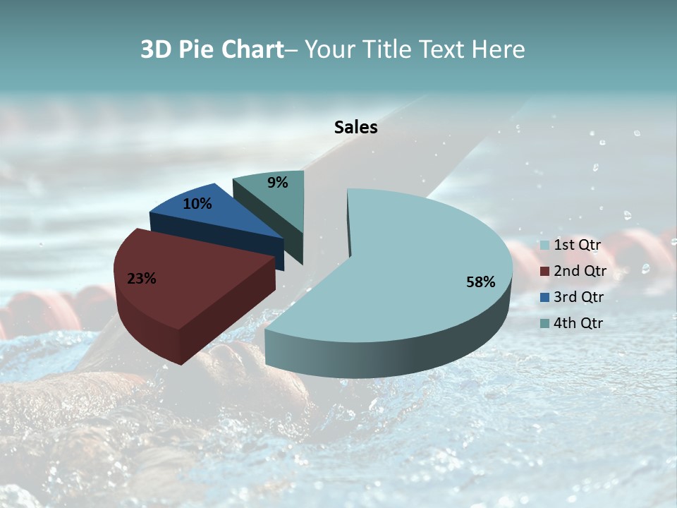 A Little Girl Learning From Her Teacher. PowerPoint Template