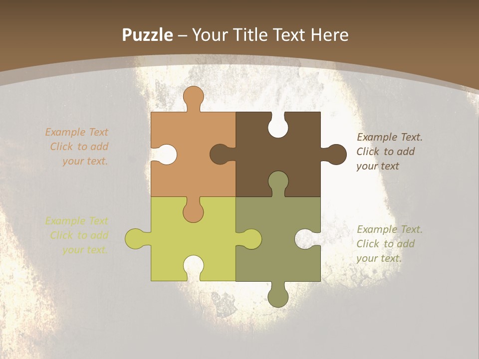 Angry Man Shadow Grunge Texture Background Illustration. PowerPoint Template