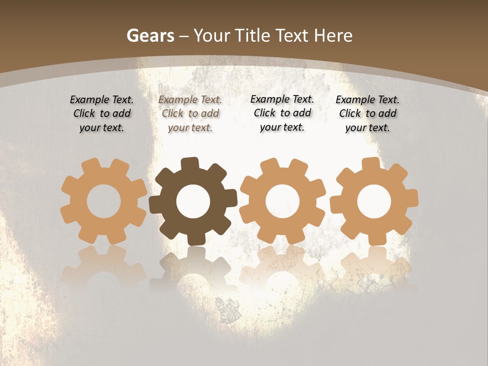 Angry Man Shadow Grunge Texture Background Illustration. PowerPoint Template