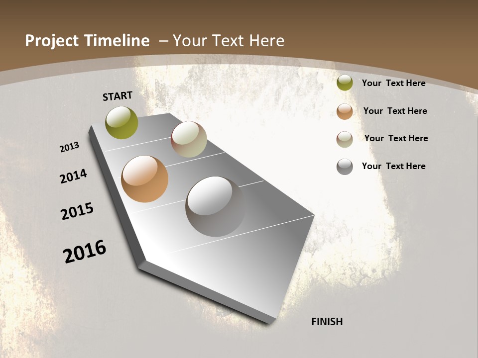 Angry Man Shadow Grunge Texture Background Illustration. PowerPoint Template