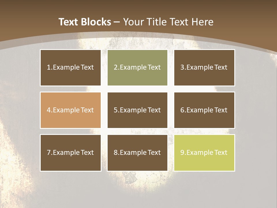 Angry Man Shadow Grunge Texture Background Illustration. PowerPoint Template