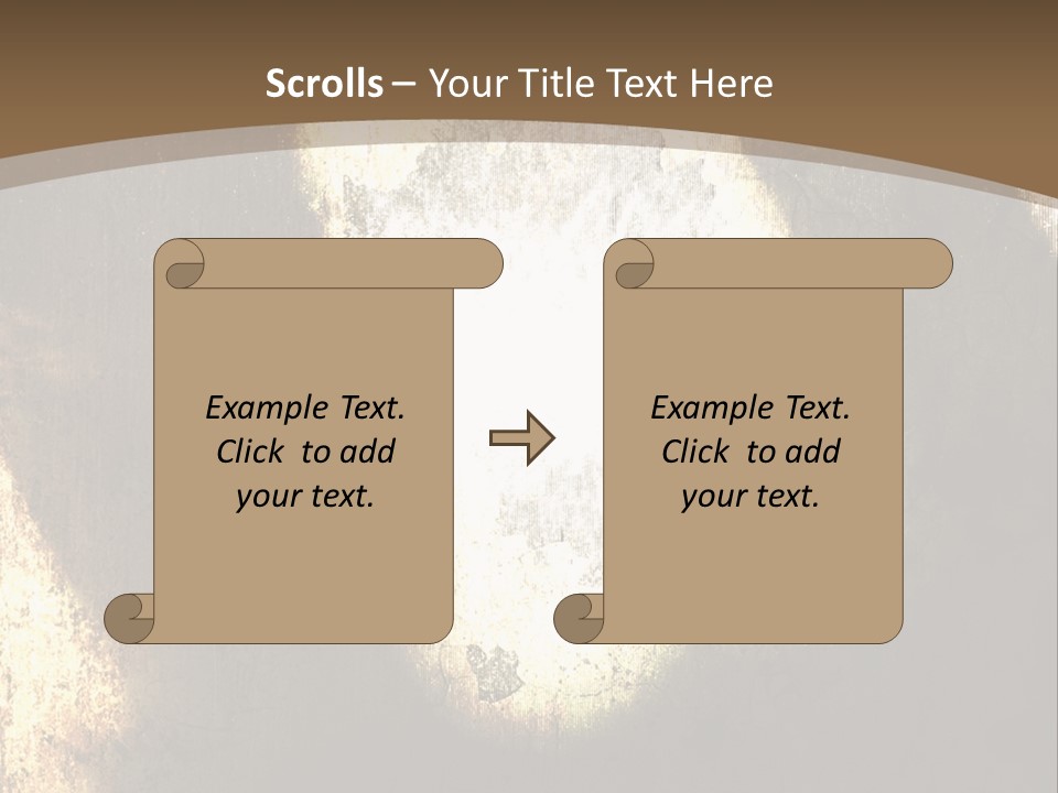 Angry Man Shadow Grunge Texture Background Illustration. PowerPoint Template