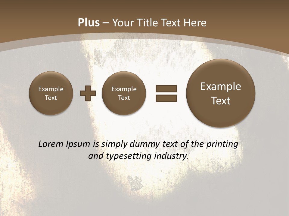 Angry Man Shadow Grunge Texture Background Illustration. PowerPoint Template