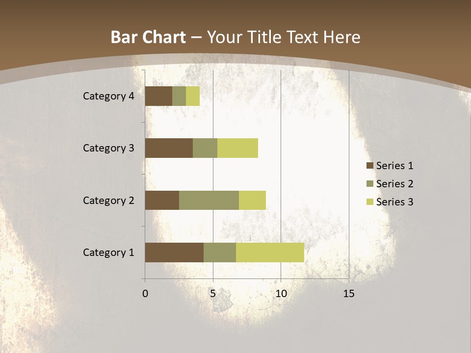 Angry Man Shadow Grunge Texture Background Illustration. PowerPoint Template