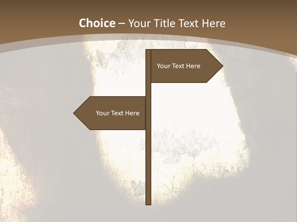 Angry Man Shadow Grunge Texture Background Illustration. PowerPoint Template