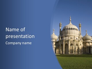 Brighton Royal Pavilion PowerPoint Template