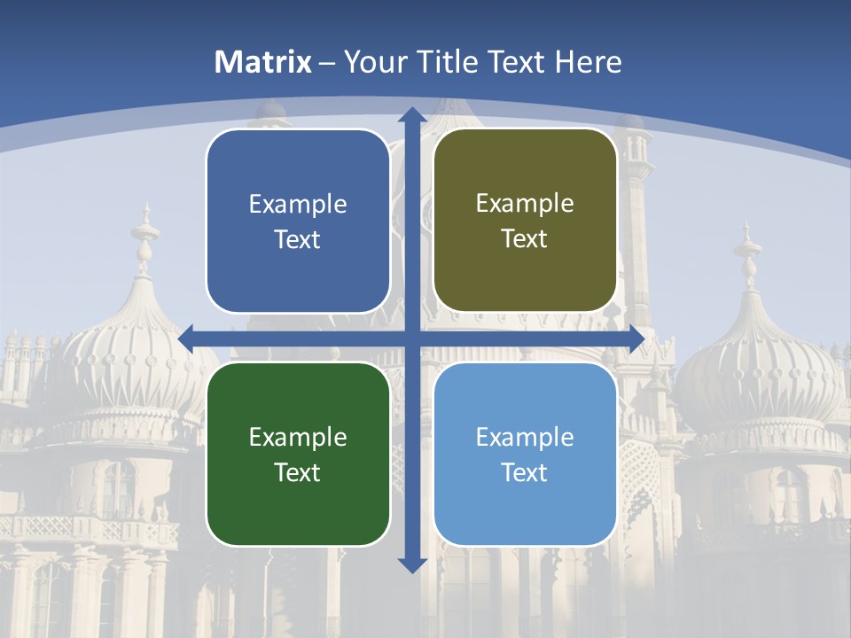 Brighton Royal Pavilion PowerPoint Template
