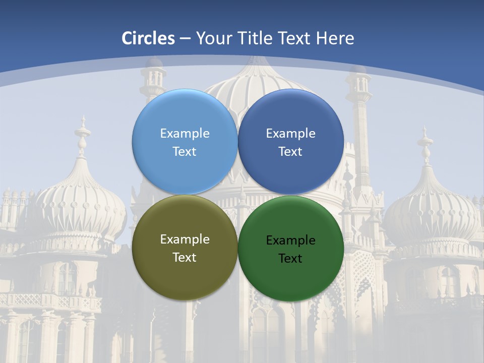 Brighton Royal Pavilion PowerPoint Template