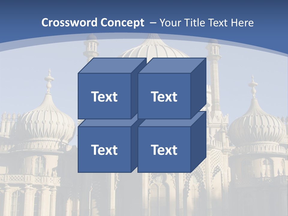 Brighton Royal Pavilion PowerPoint Template