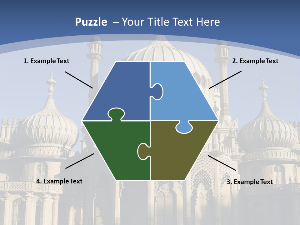 Brighton Royal Pavilion PowerPoint Template