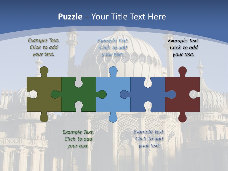 Brighton Royal Pavilion PowerPoint Template