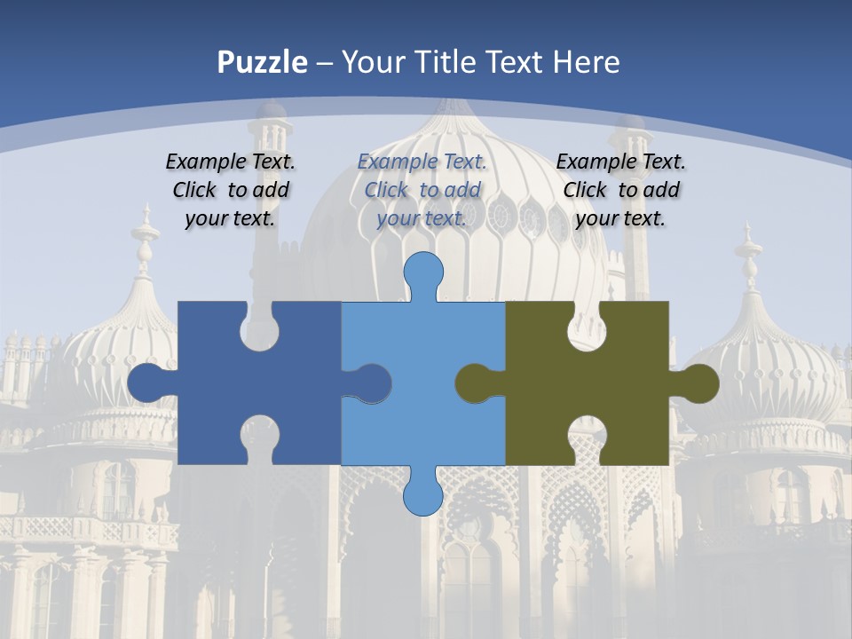 Brighton Royal Pavilion PowerPoint Template