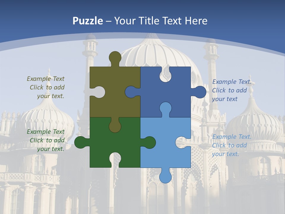 Brighton Royal Pavilion PowerPoint Template