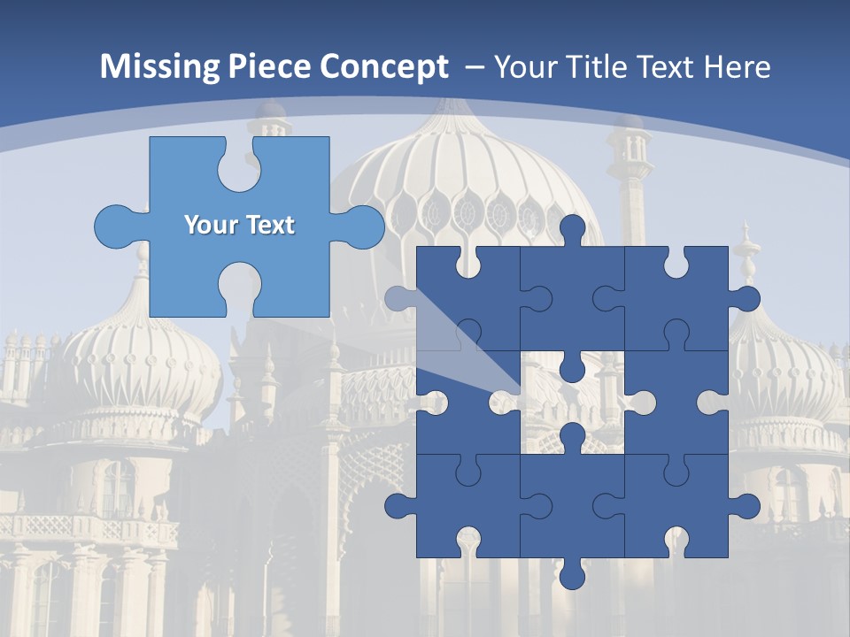 Brighton Royal Pavilion PowerPoint Template