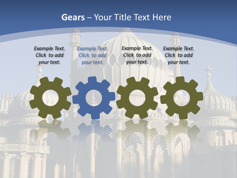 Brighton Royal Pavilion PowerPoint Template