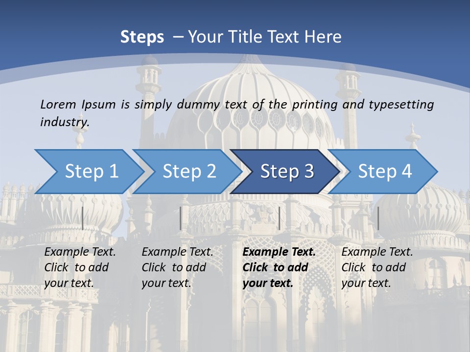 Brighton Royal Pavilion PowerPoint Template