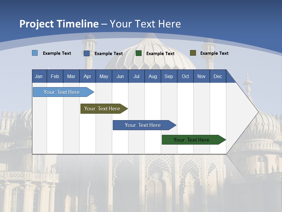 Brighton Royal Pavilion PowerPoint Template