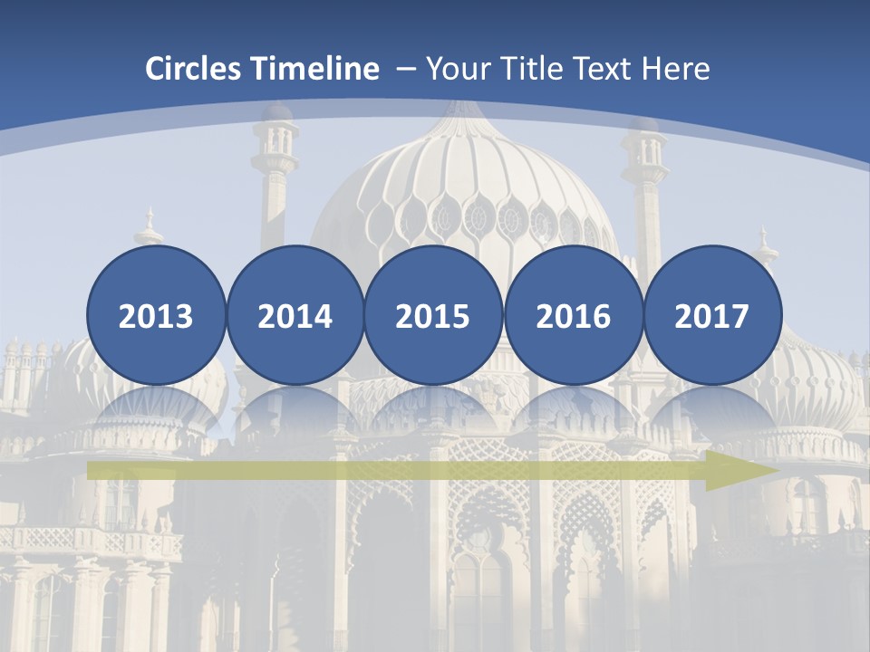 Brighton Royal Pavilion PowerPoint Template