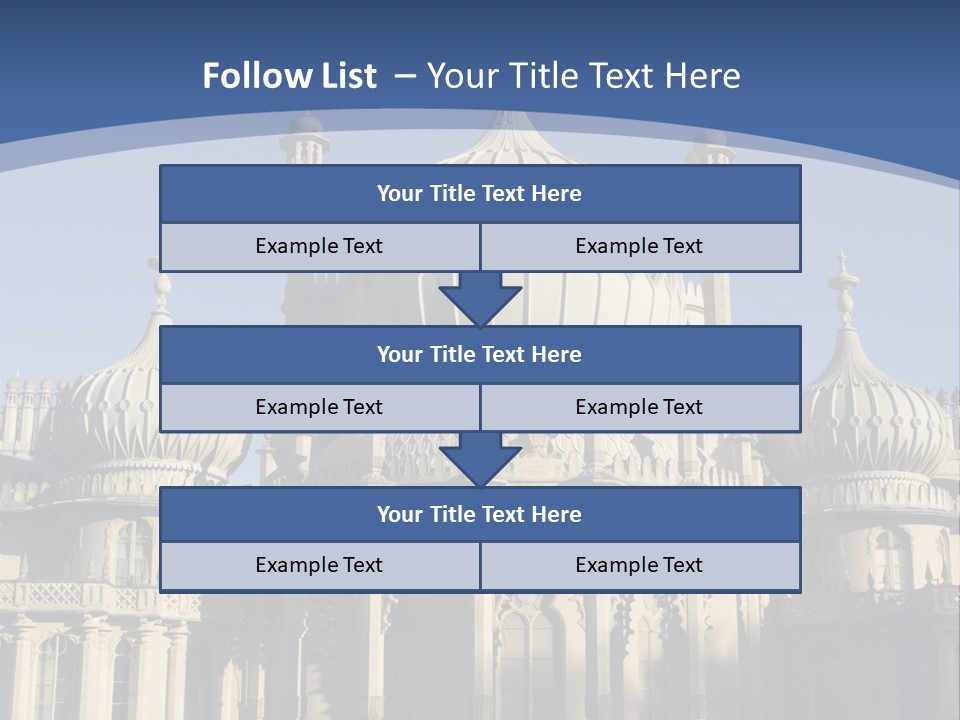 Brighton Royal Pavilion PowerPoint Template