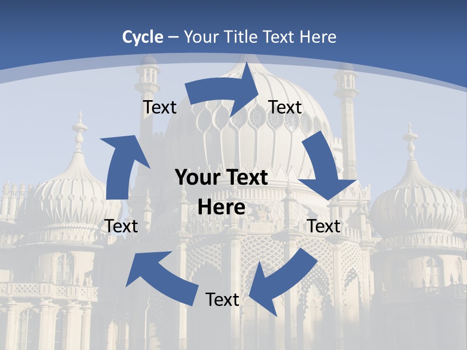 Brighton Royal Pavilion PowerPoint Template