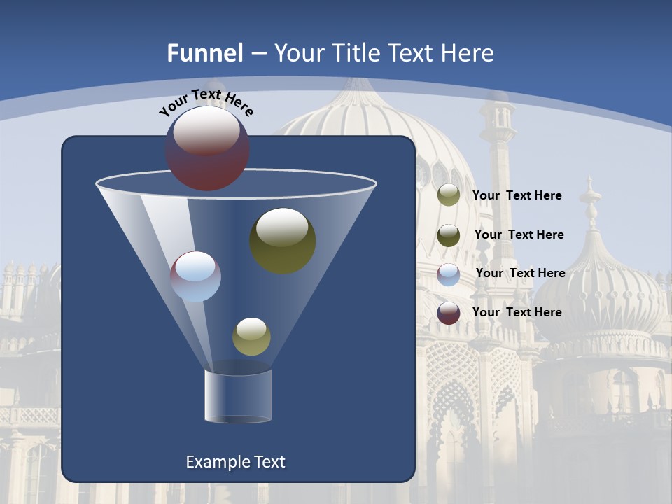 Brighton Royal Pavilion PowerPoint Template