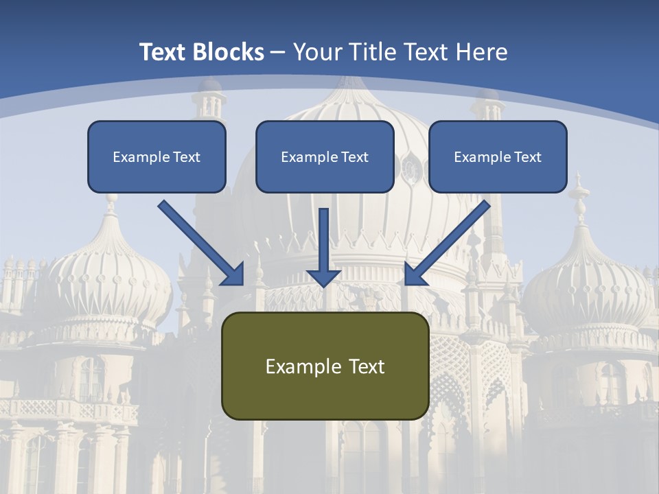 Brighton Royal Pavilion PowerPoint Template